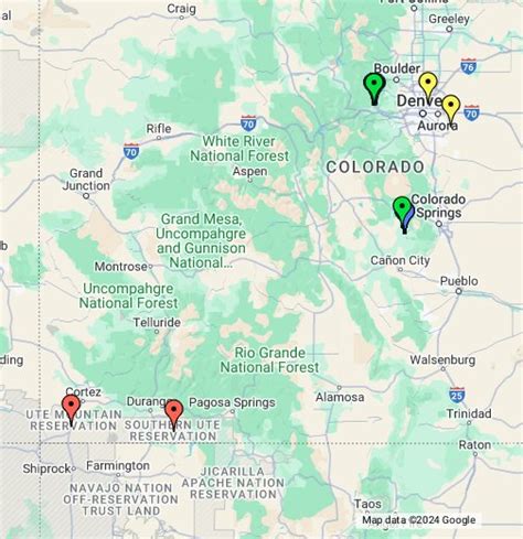 map of casinos in colorado|The 10 Best Casinos in Colorado .